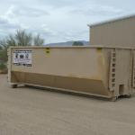 20 yard roll-off dumpsters are lightweight and driveway friendly.  You load or I can load for you.